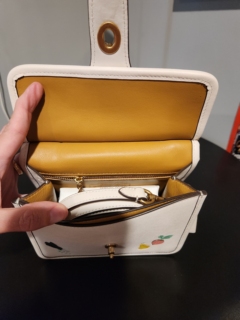 Coach Willis Garden Top-Handle Satchel - Picture 6 of 8